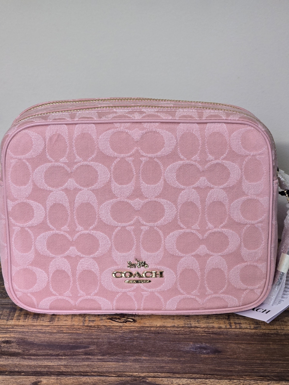 NWT Coach Carey Crossbody In Signature Denim